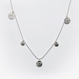 Ketting libelle zilver