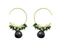 Onyx zwart en groen