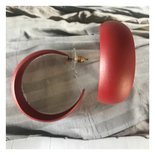 Ring mat rood