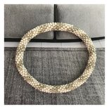 Armband wit zilver
