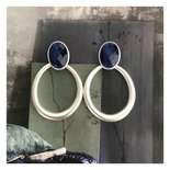 Cat's eye blauw z