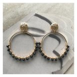 Beads ring zwart