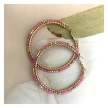 Creool beads roze