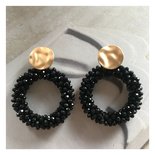 Candy zwart rond