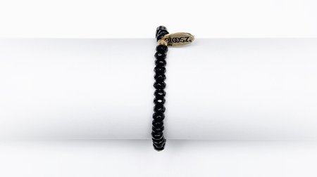 Armband natuursteen zwart