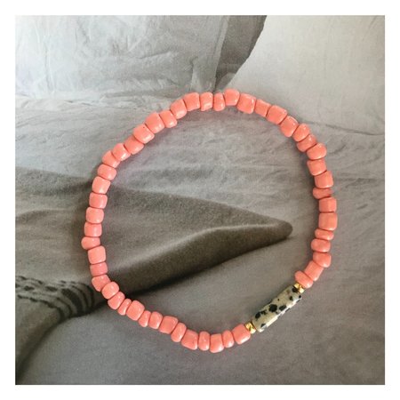 Armband roze Dalmatiër