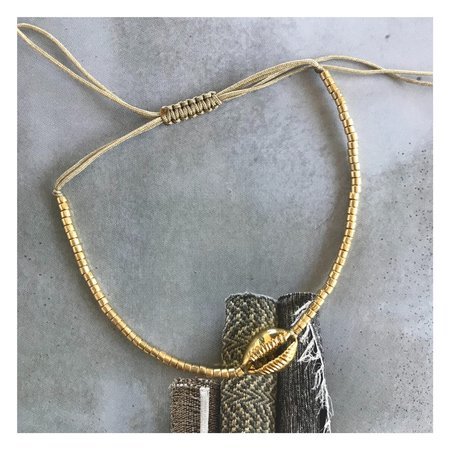 Armband kauri goud