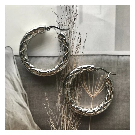Creool vlecht zilver