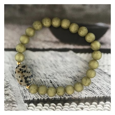Armband Dalmatiër olijf